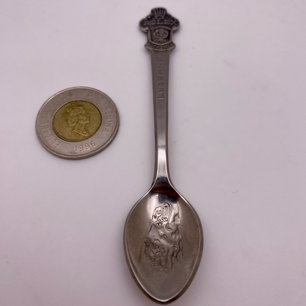 Rolex Lucerne Bucherer of Switzerland Vintage Collectable Spoon